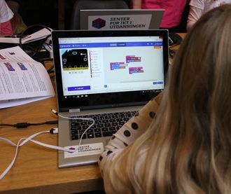 Programmering av spill med zombier sto på agenedaen på Girl Tech Fest.