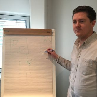 Finansdirektør og gründer Henry Vaage Iversen i Boost.ai.