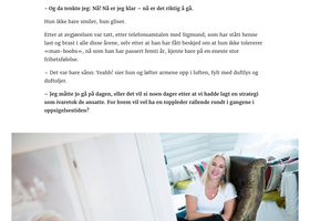 Fra portrettintervjuet med Gjyri Helén Werp.