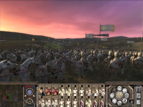 Medieval 2 bød på skikkelig kule kamper.