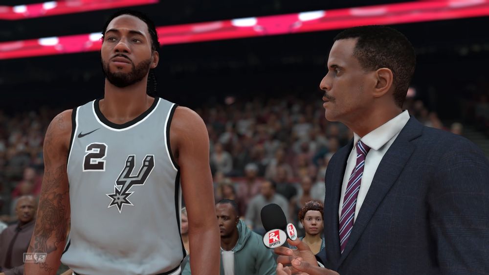 Ikke noe å si på grafikken, Spurs' Kawhi Leonard er skummelt lik seg selv!