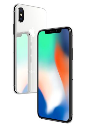 Apple iPhone X har en skjerm på 5,8 tommer i 19:9-format. Foto: Apple.