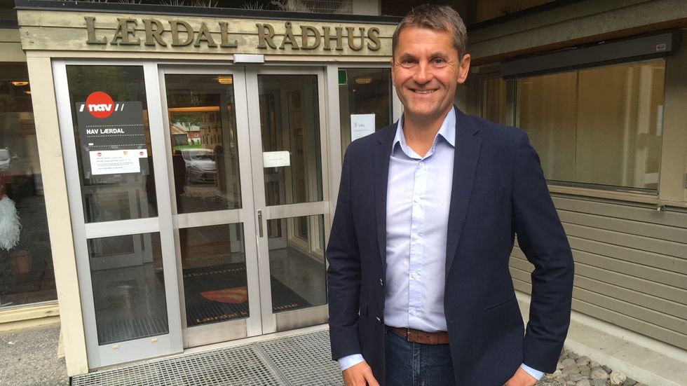 FIRE SØKNADAR: Konstituert rådmann Arne Johansen er blant dei fire søkjararne som ønskjer å bli rådmann i Lærdal kommune.