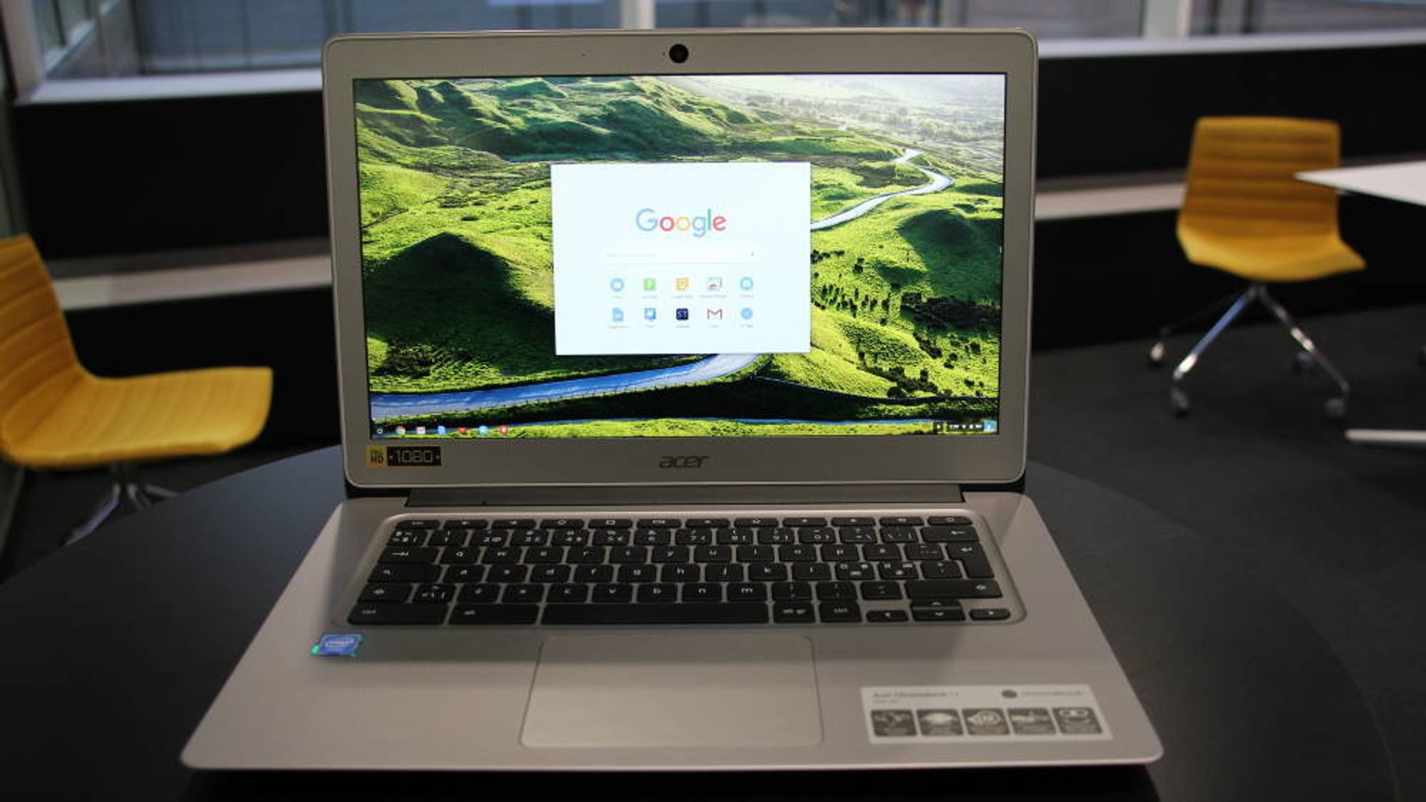 Chrome OS tar seg godt ut på Chromebooks. Her Acer Chromebook CB3.