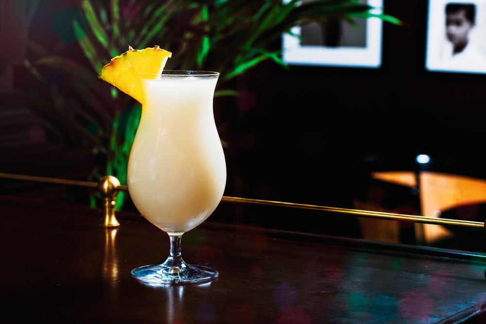 Pina Colada er en annen klassiker som får ny betydning på Blakc Tail.