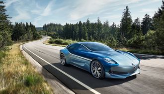 Borgward presenterte sitt elbilkonsept Isabella i Frankfurt.