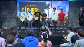 SØLVPANNE: «Borg» (t.v.) kom på andreplass under PUBG Invitationals Gamescom i august.