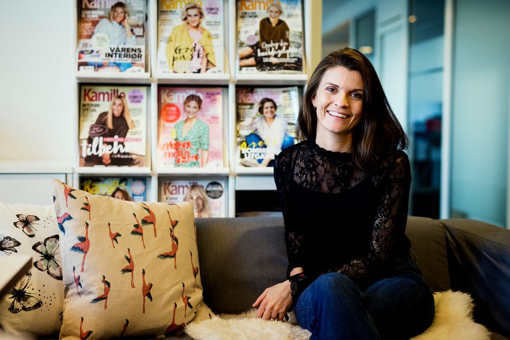 Madeleine Strand har vært nesten hele karrieren i Egmont - og er nå redaktør for både Kamille, Det Nye og flere blader.