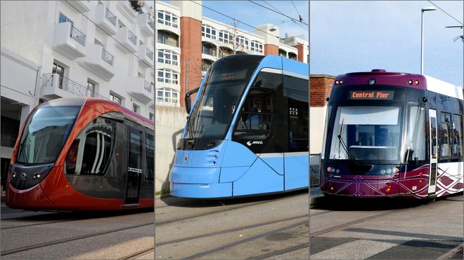 Trikker fra Alstom, Siemens og Bombardier.