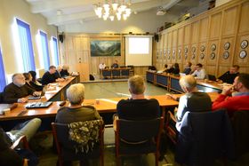 Presentasjon av barnevernsrapport