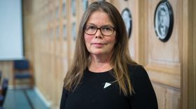 NØGD: Vibeke Johnsen (SV) følte ho vart klokare etter framlegginga av barnevernsrapporten.