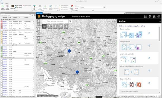 Brukerne har flere muligheter for visualisering av data i nytt GIS-verktøy.