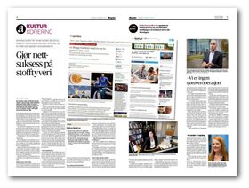 Aftenpostens omtale av Buzzit høsten 2014.