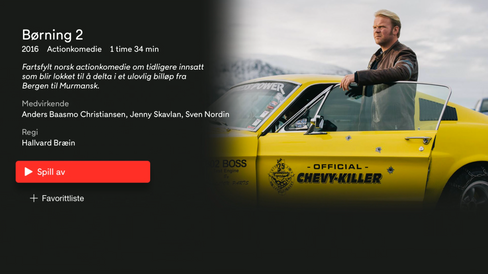 Når du er ferdig å se noe havner du tilbake i tredjeparts-appen og ikke i Apple TV.