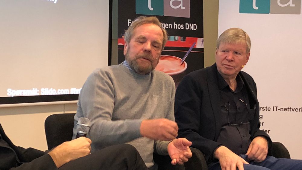 Dag Belsnes (til venstre) og Jacob Oddmund Vik