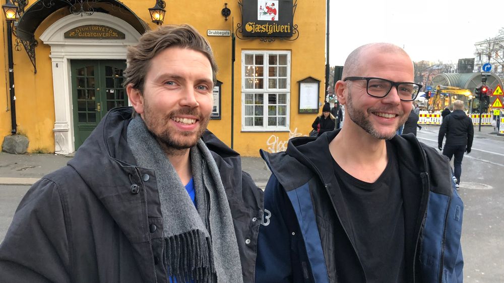 Axel Ramfjord og Erik Buene i Idium.