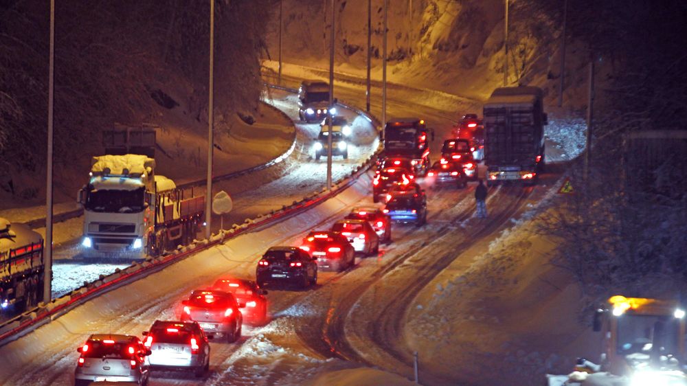 E39 mellom Kristiansand og Mandal er i dag svært trafikkert.