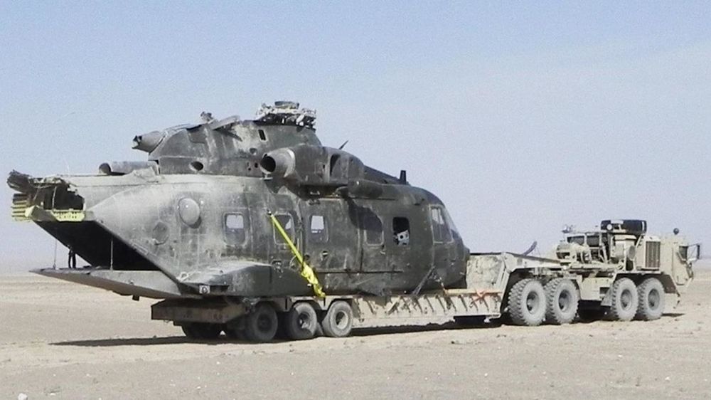 Det danske EH101-helikopteret, som havarerte i Afghanistan for tre år siden, skal etter planen bli ferdig gjenoppbygget og reparert i løpet av 2018.