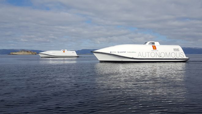 Nå etableres testarenaene for autonom sjøfart