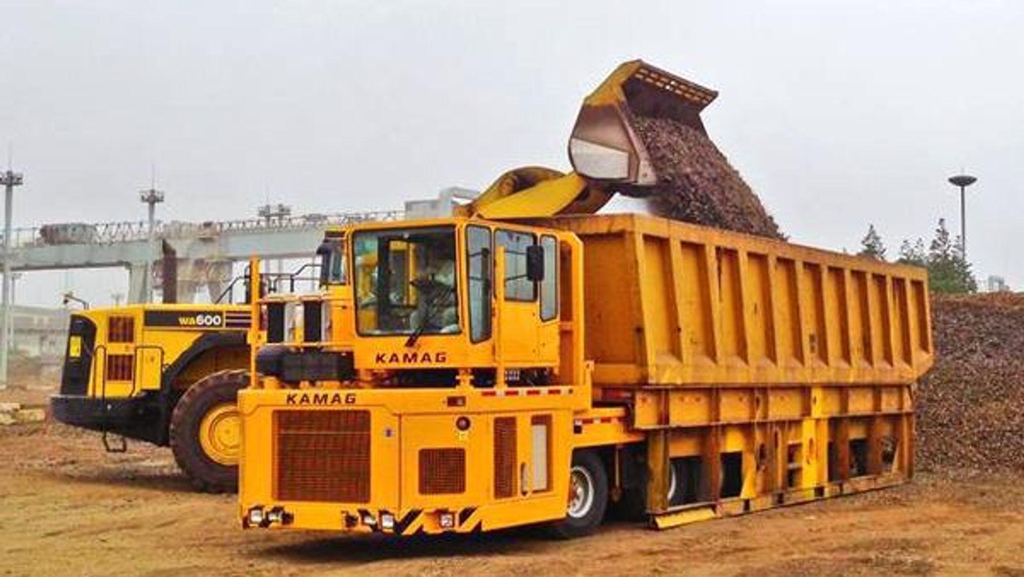 Kamag 2107 HM2 hos Baosteel i Shanghai.