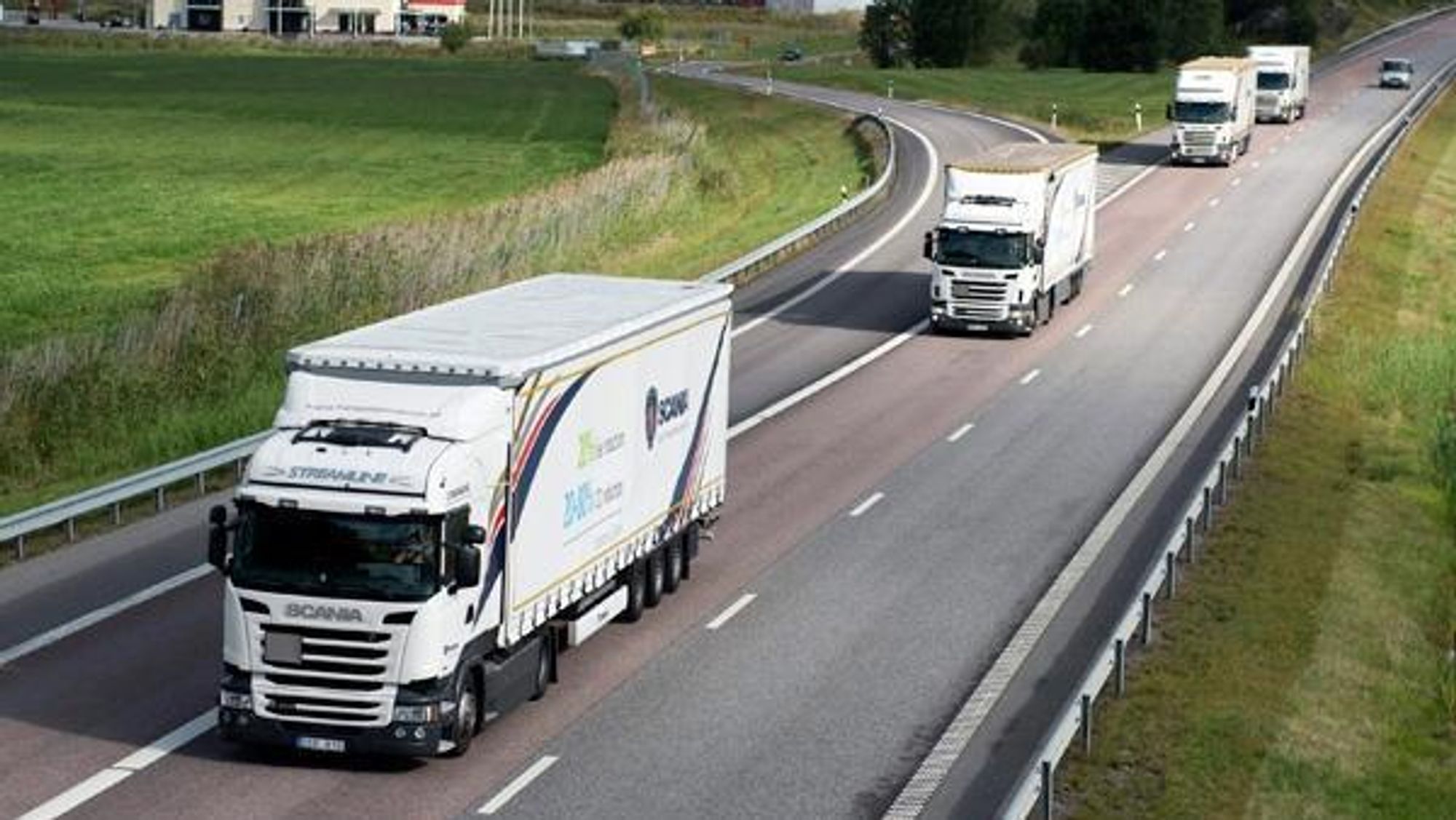 Scania leder EU-forskning på konvoier