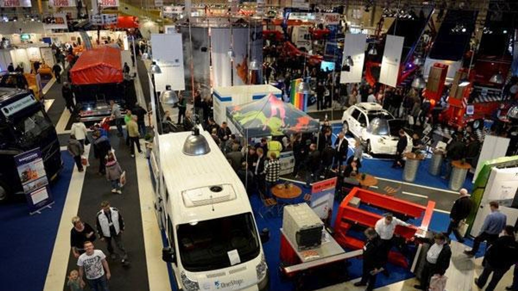 Glimt fra Transport 2013. Transport 2015 forventes å bli betydelig større.