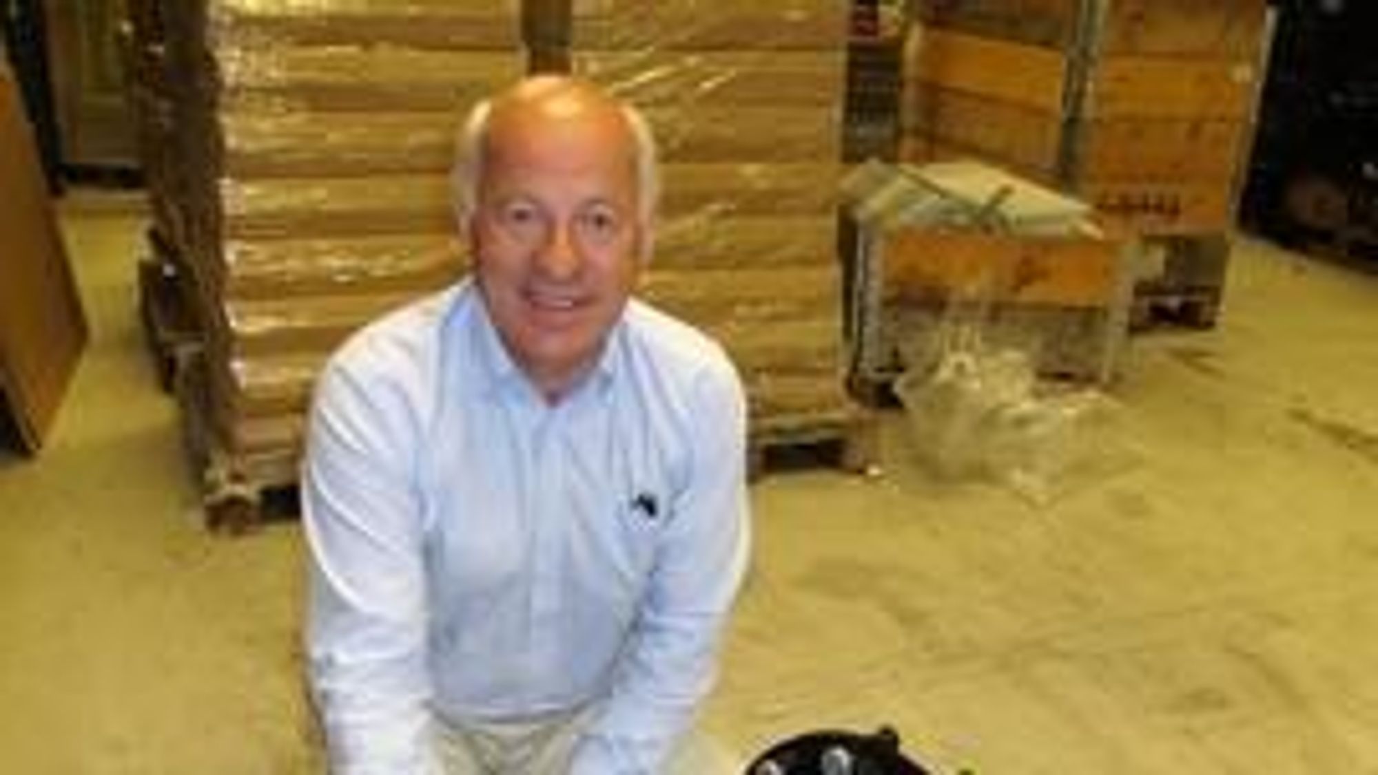 SAF aksler er et viktig produkt for adm. direktør Torgeir Stensli og hans medarbeidere.
