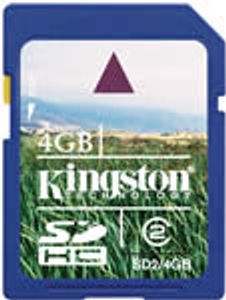 Kingston SDHC Class 4 - 4 GB