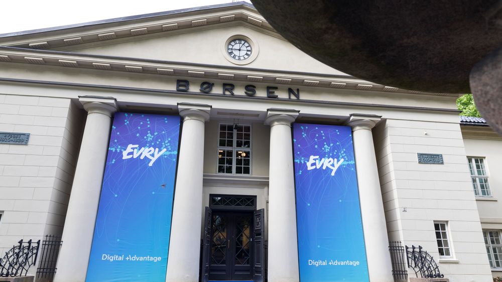 Evry har tapt mye penger på produktet som nå endelig blir avviklet. Illustrasjonsfoto fra fjoråret da selskapet igjen ble notert på Oslo børs.