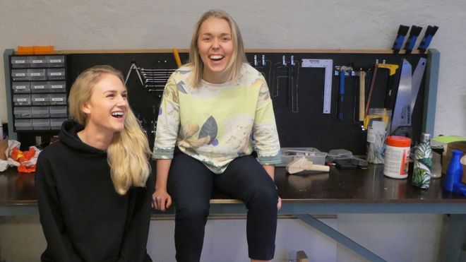 Går rett inn i egen gründerbedrift etter studiene: - Det er drømmen