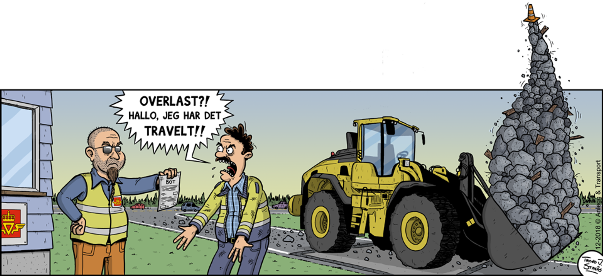 Anleggsplassen, 9. mars 2018