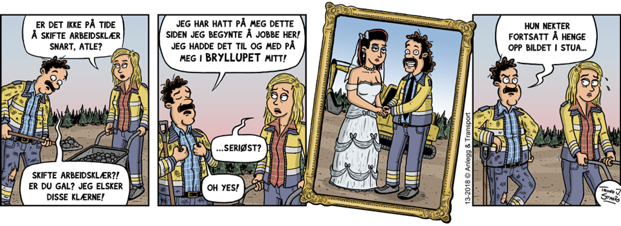 Anleggsplassen, 16. mars 2018