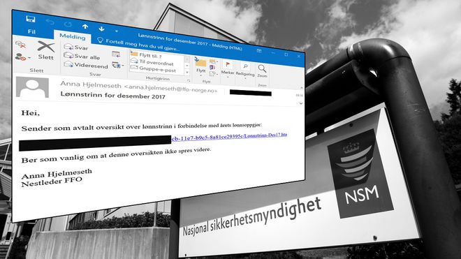 Ville du latt deg lure av denne falske eposten fra NSM? Da er du ikke alene