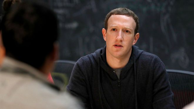 Facebook-grunnlegger Mark Zuckerberg.