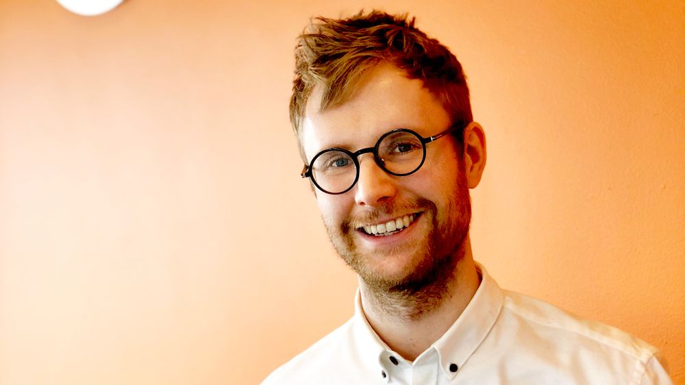 Erik Forsman jobber med betalingsløsninger hos Buypass.