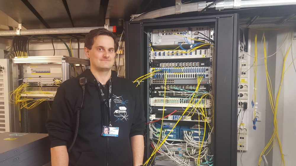Kristian Lyngstøl er en av de faste nettverksfrivillige på TG.