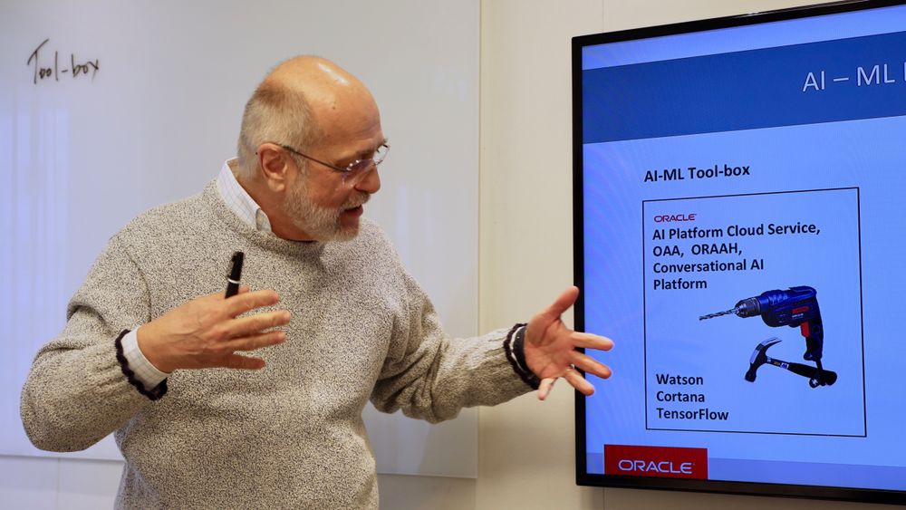 Naci Akkøk, sjefarkitekt for Oracle i Norden.