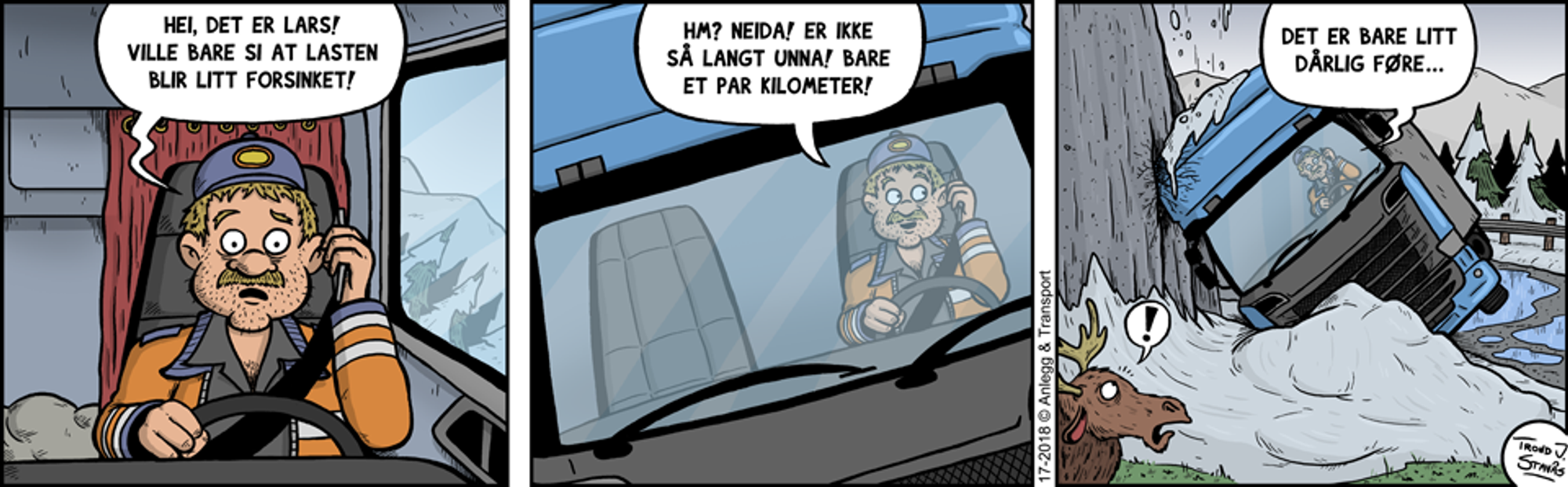 Anleggsplassen, 13. april 2018