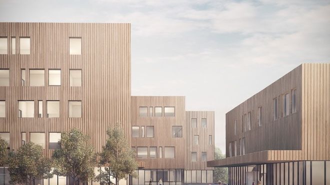 Bygger passivhusskole på Vestli i Oslo