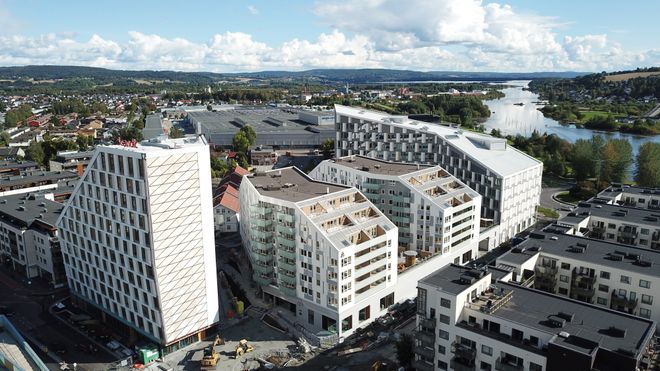 Lillestrøms nye forretningskvartal