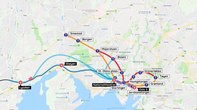 Oslo sentrum tåler ikke mer busstrafikk - her er knuten ingeniørene må løse