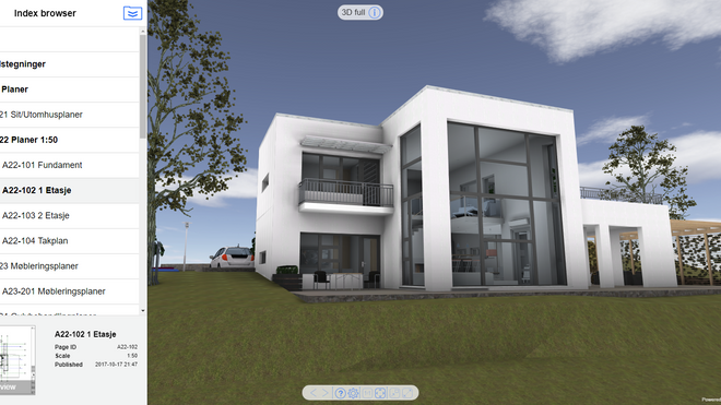 Lanserer BIMx Web Viewer