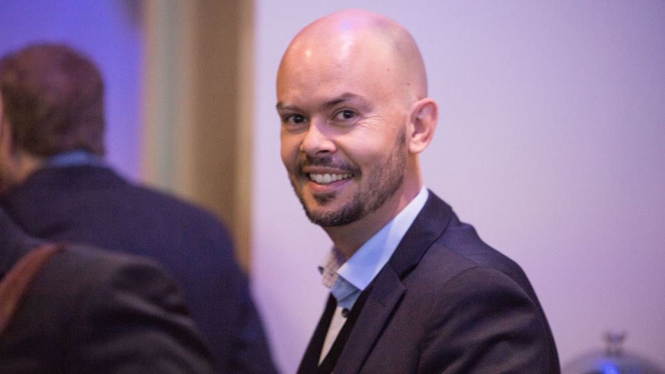 Frekvensdirektør John-Eivind Velure i Nasjonal kommunikasjonsmyndighet skal tildele radiolinje-frekvenser ved hjelp av en auksjon i løpet av høsten 2018. Her fotografert under Inside Telecom-konferansen i Strømstad mandag 7. mai.