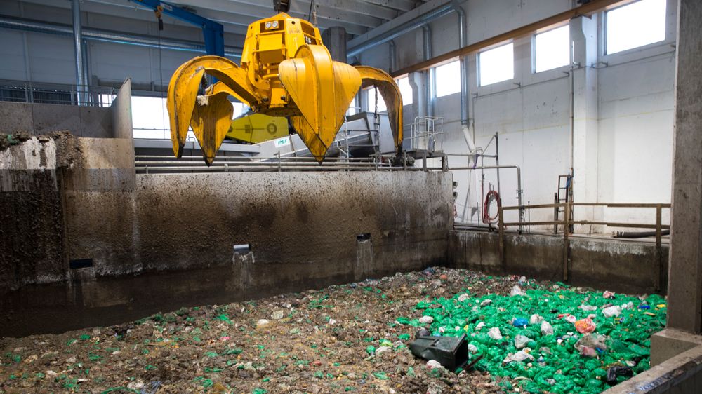 Fra åpningen av «Den magiske fabrikken» på Sem i Tønsberg i 2016. Her produseres biogass og biogjødsel.