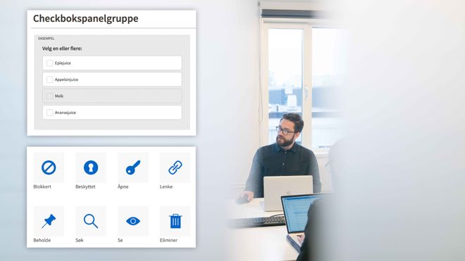 Her er NAVs nye designsystem, med gjenbrukbare kode- og sketch-komponenter til alle som måtte ønske det
