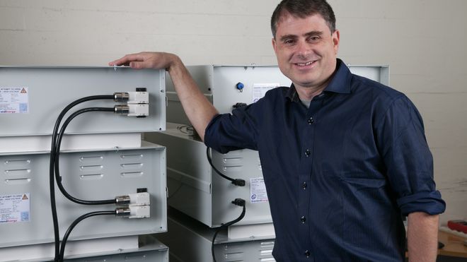 Batterier gjør skipskraner miljøvennlige