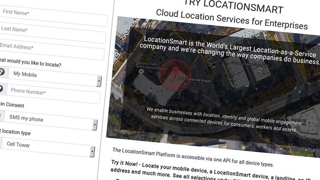 Nettside lekket posisjonen til nesten alle telefoner i USA