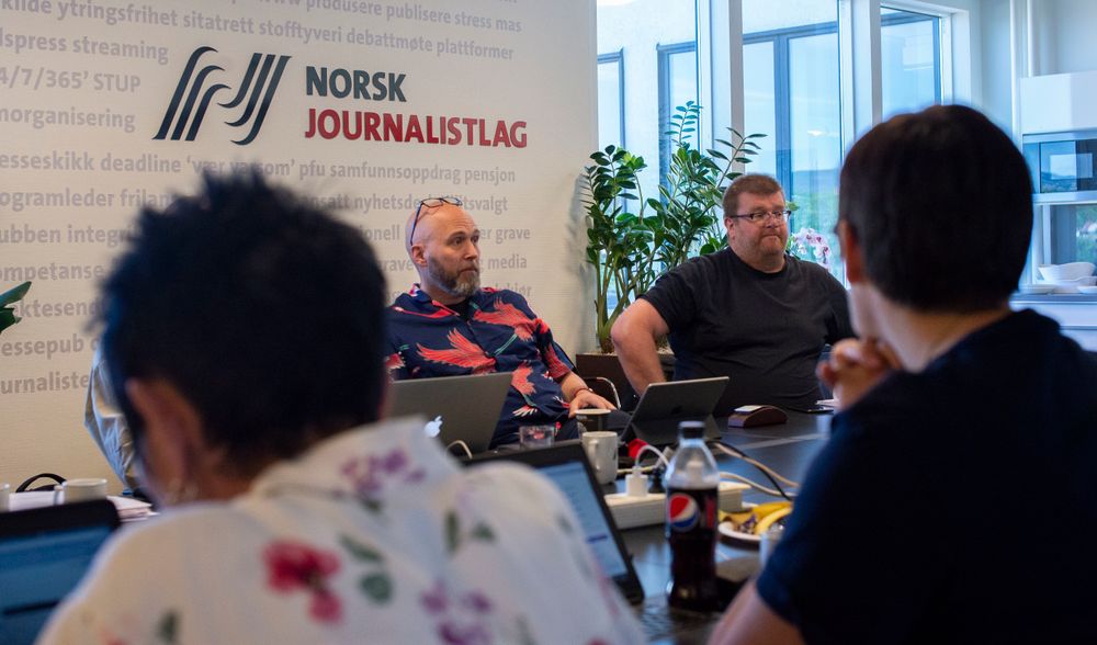 Denne uken møtes landsstyret i Norsk Journalistlag. Illustrasjonsbilde fra landsstyremøtet i NJ juni 2018.