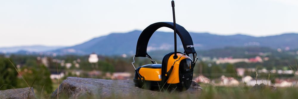 Pop@work Pro DAB+ Bluetooth hørselvern