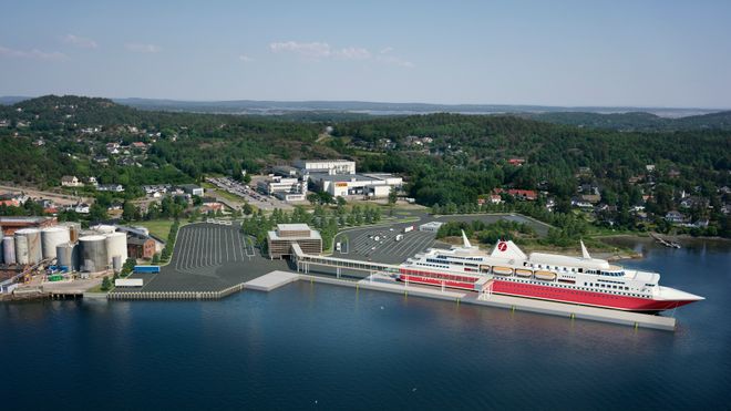 Tapte kampen om de beste avgangstidene - nå kjøper rederiet ny tomt og bygger egen havn